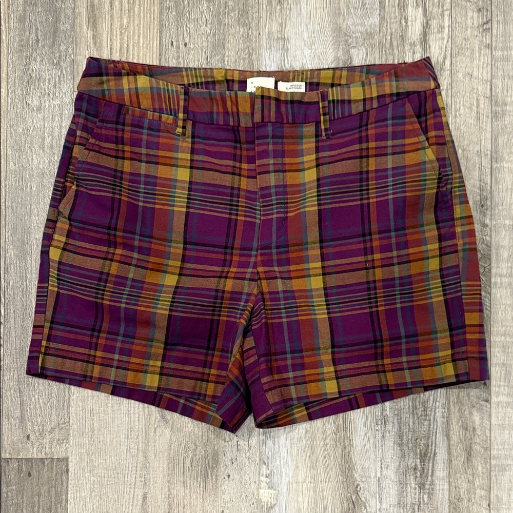 A new day stretch plaid shorts, 10
